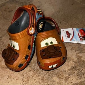 NEW Toddler 7 Disney CARS Tow MATER Classic clog sandal shoes C7